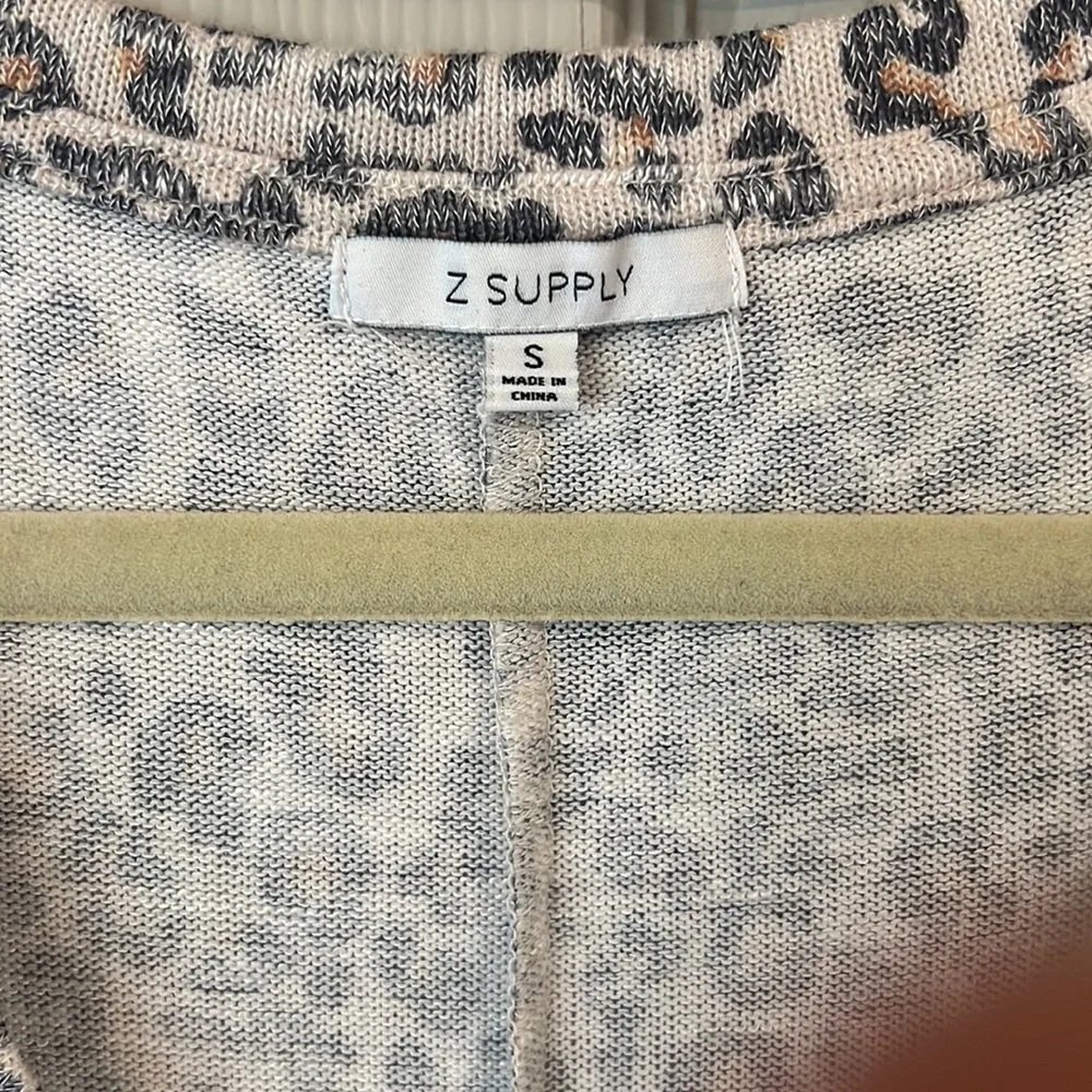 Z Supply Breezy Leopard print V-Neck Tank Dress - Picture 5 of 7